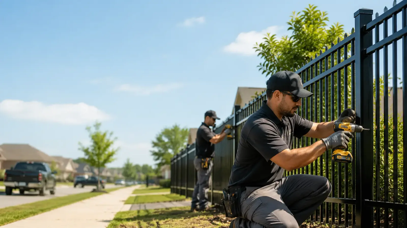 Metal Fence Installation in Bicknell, IN